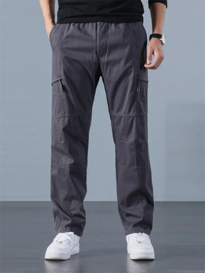 Casual Popular Straight-leg Work Trouser for Men