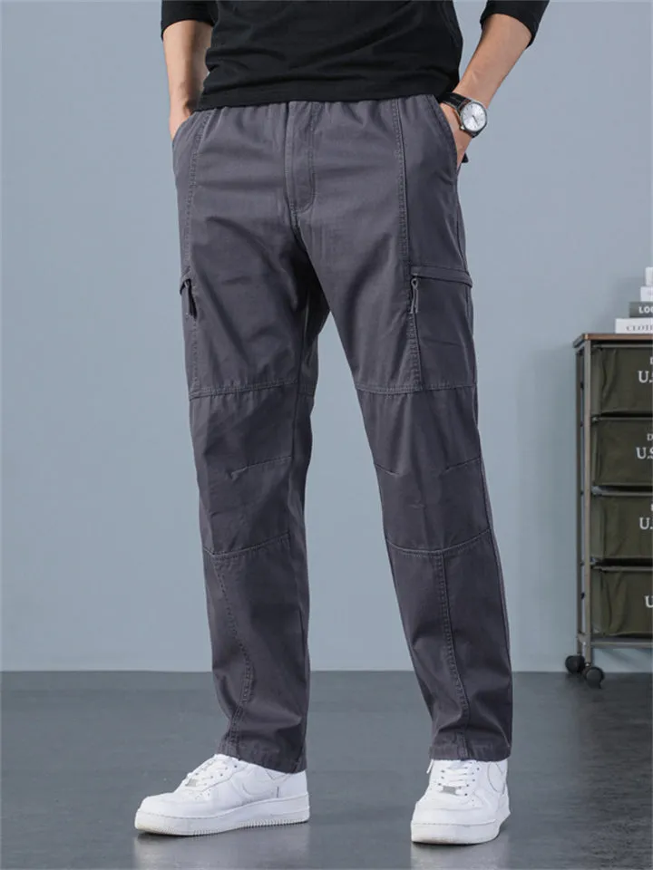 Casual Popular Straight-leg Work Trouser for Men