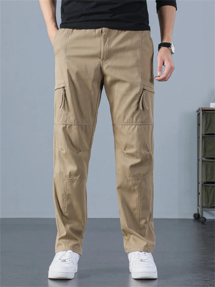 Casual Popular Straight-leg Work Trouser for Men