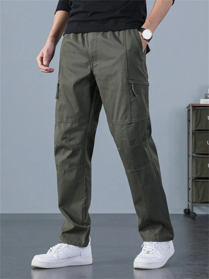 Casual Popular Straight-leg Work Trouser for Men