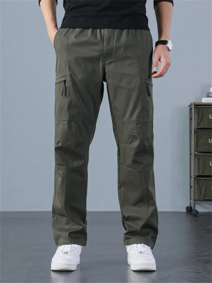 Casual Popular Straight-leg Work Trouser for Men