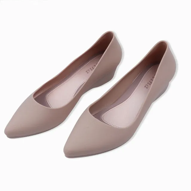 Casual Work Women Basic Candy Color Nude Heels Lady Office Pumps Black Comfortable New Wide Heels Low Block Shoes Blue Zapatos