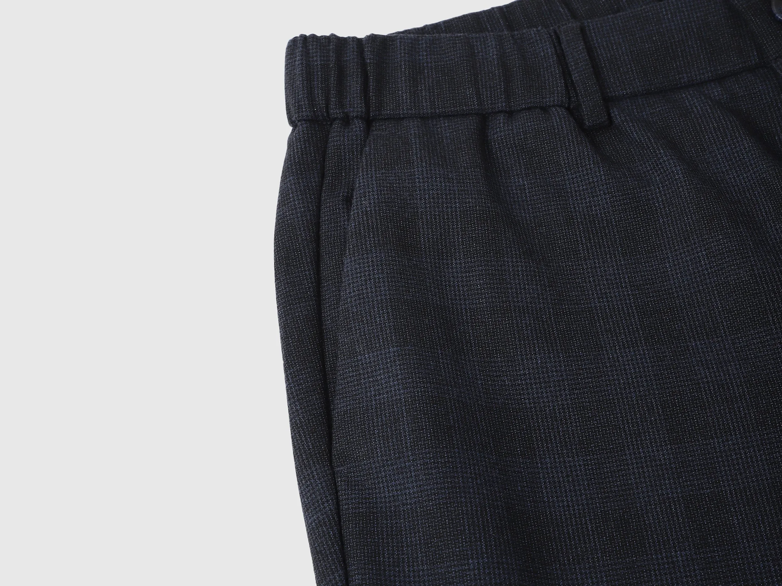 Checkered Relaxed Fit Trousers