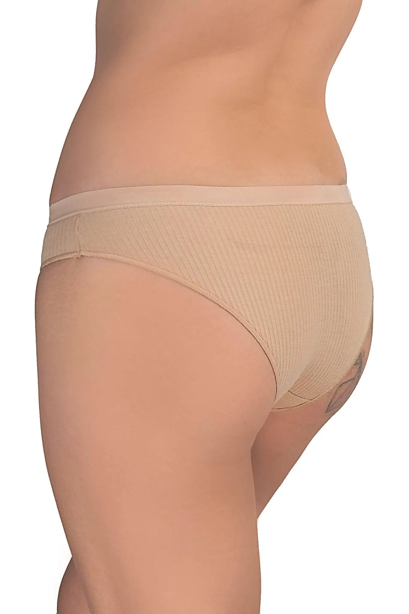 Classic Nude Cotton Briefs