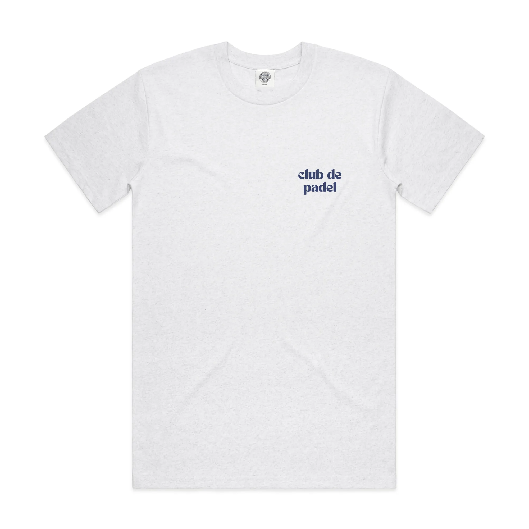Club de Padel Logo Tee - Ash
