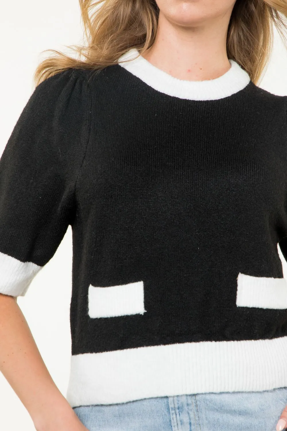Color Block Sweater