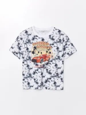 Comfortable Fit Crew Neck Boy's T-Shirt