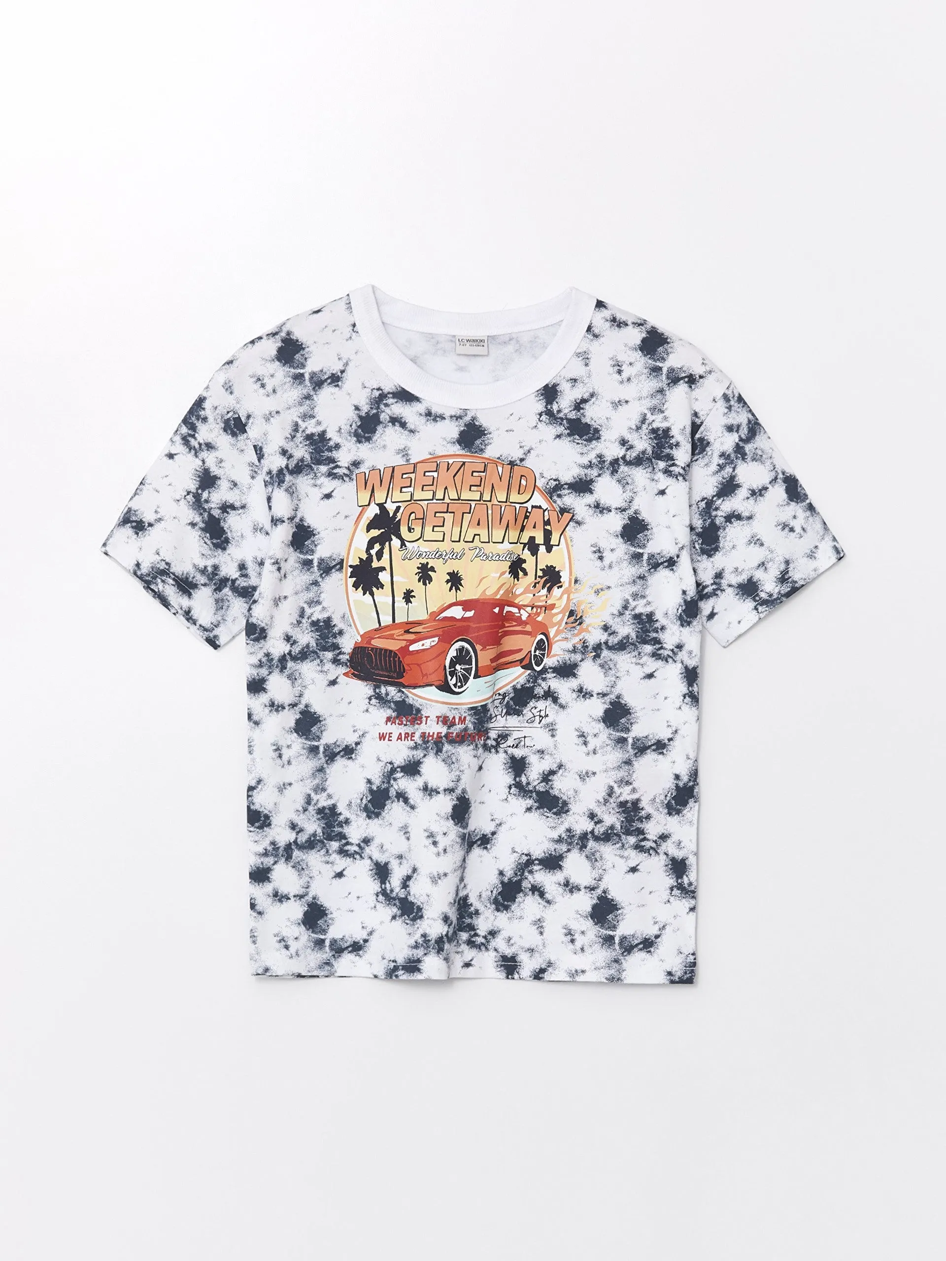 Comfortable Fit Crew Neck Boy's T-Shirt