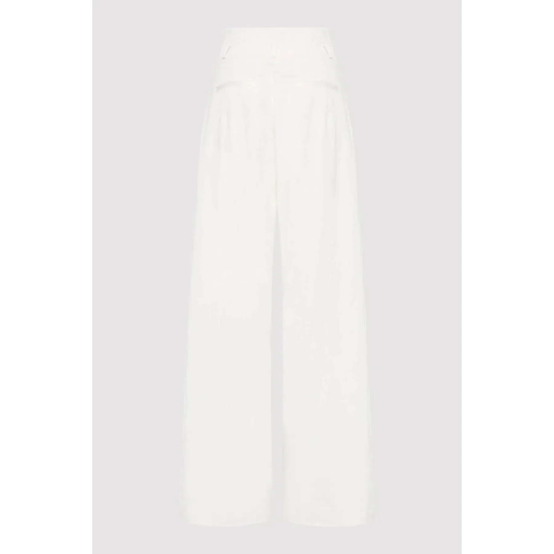 COTTON PAPERBAG WAIST TROUSERS