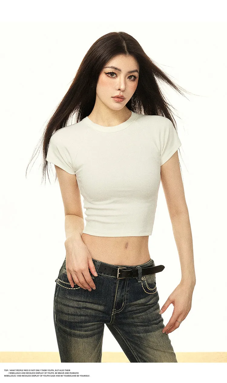 cotton short tops