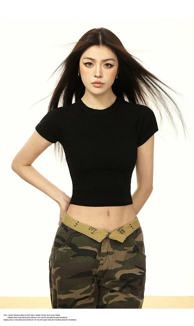 cotton short tops