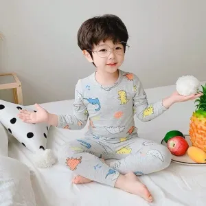 Cotton Thermal Underwear Set for Kids
