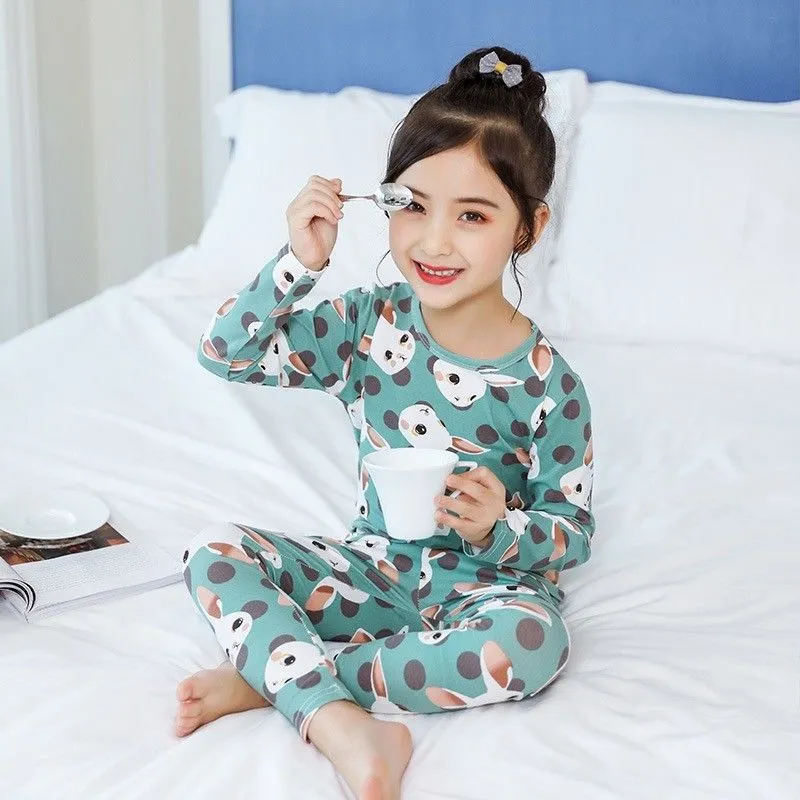 Cotton Thermal Underwear Set for Kids