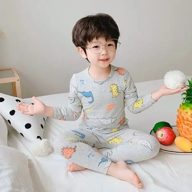 Cotton Thermal Underwear Set for Kids