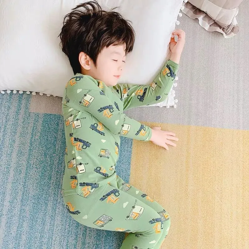 Cotton Thermal Underwear Set for Kids
