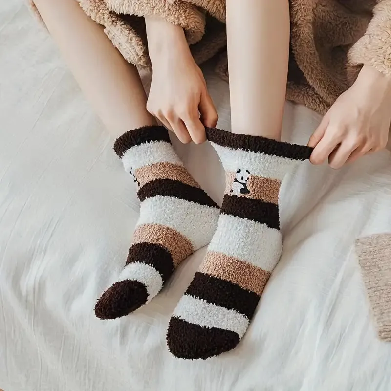 Cozy Panda Woolen Socks