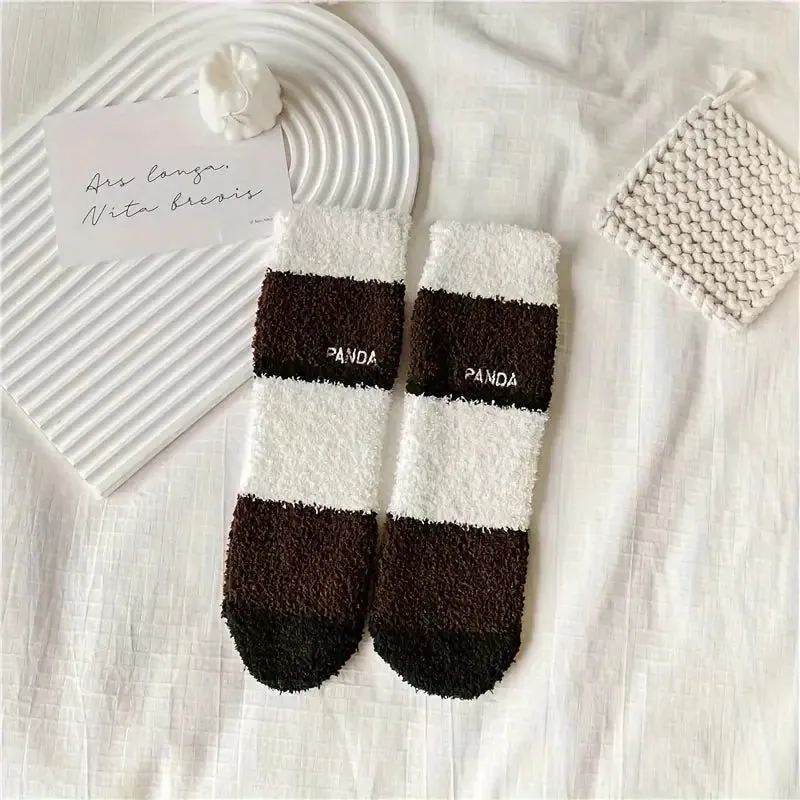 Cozy Panda Woolen Socks