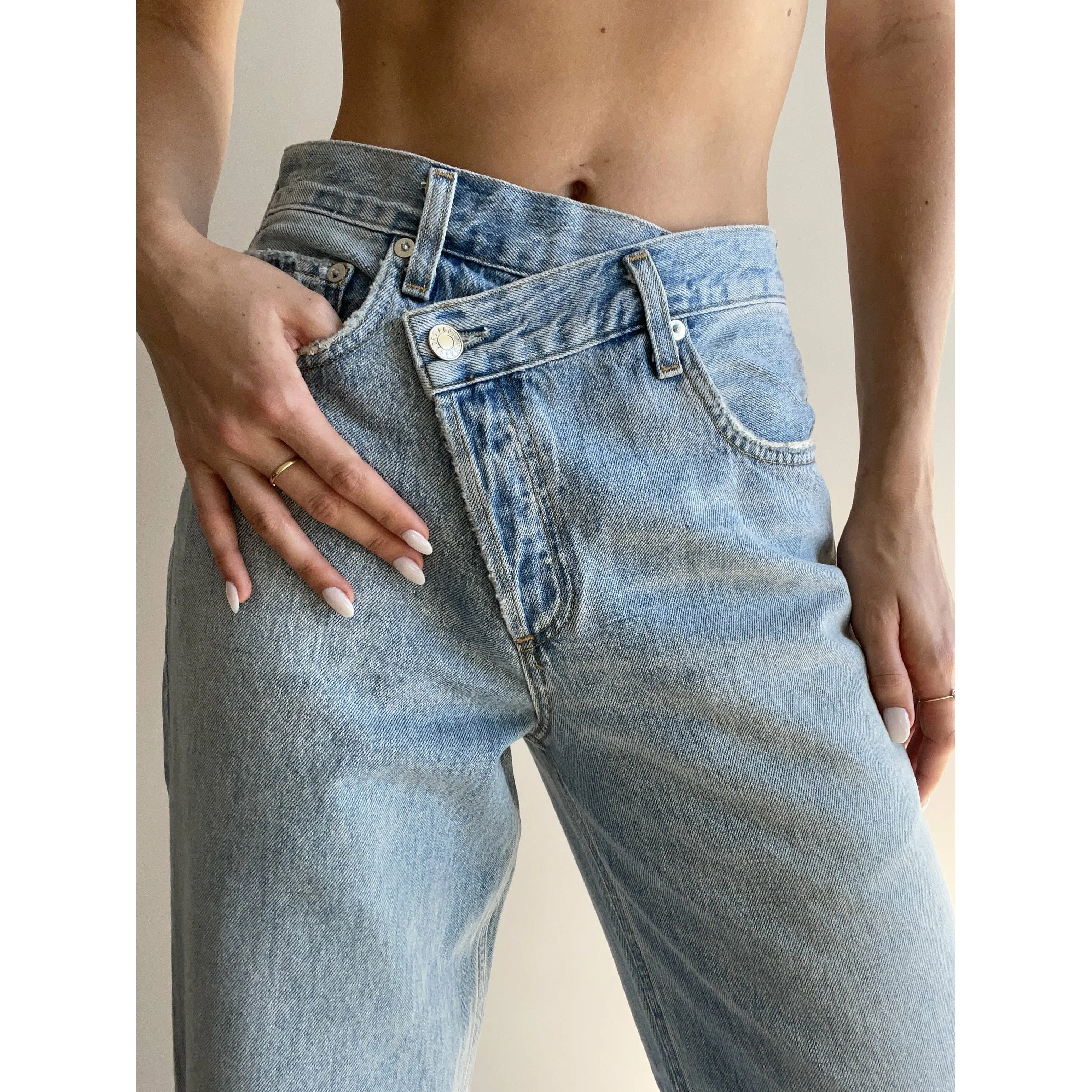 CRISS CROSS UPSIZED JEAN