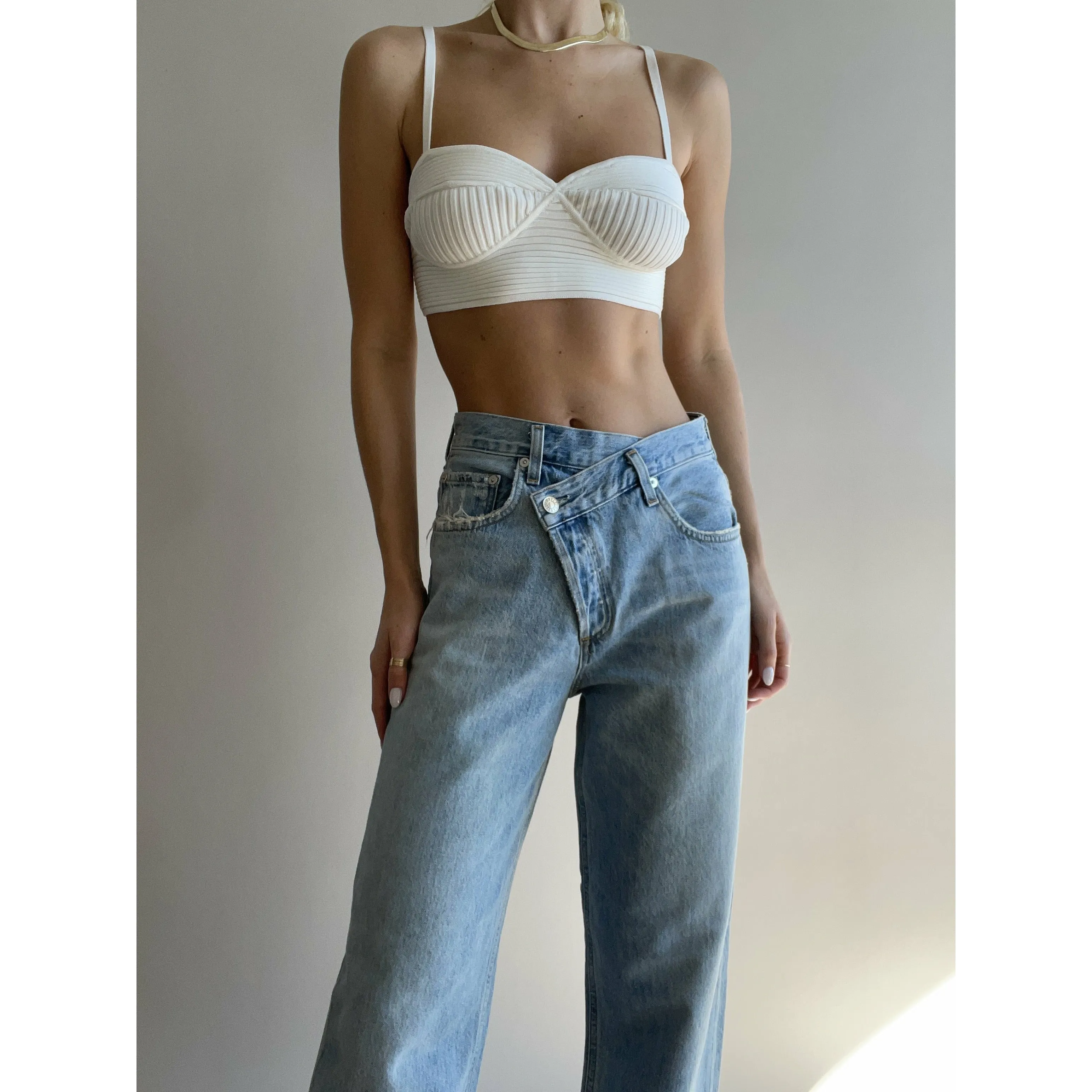 CRISS CROSS UPSIZED JEAN