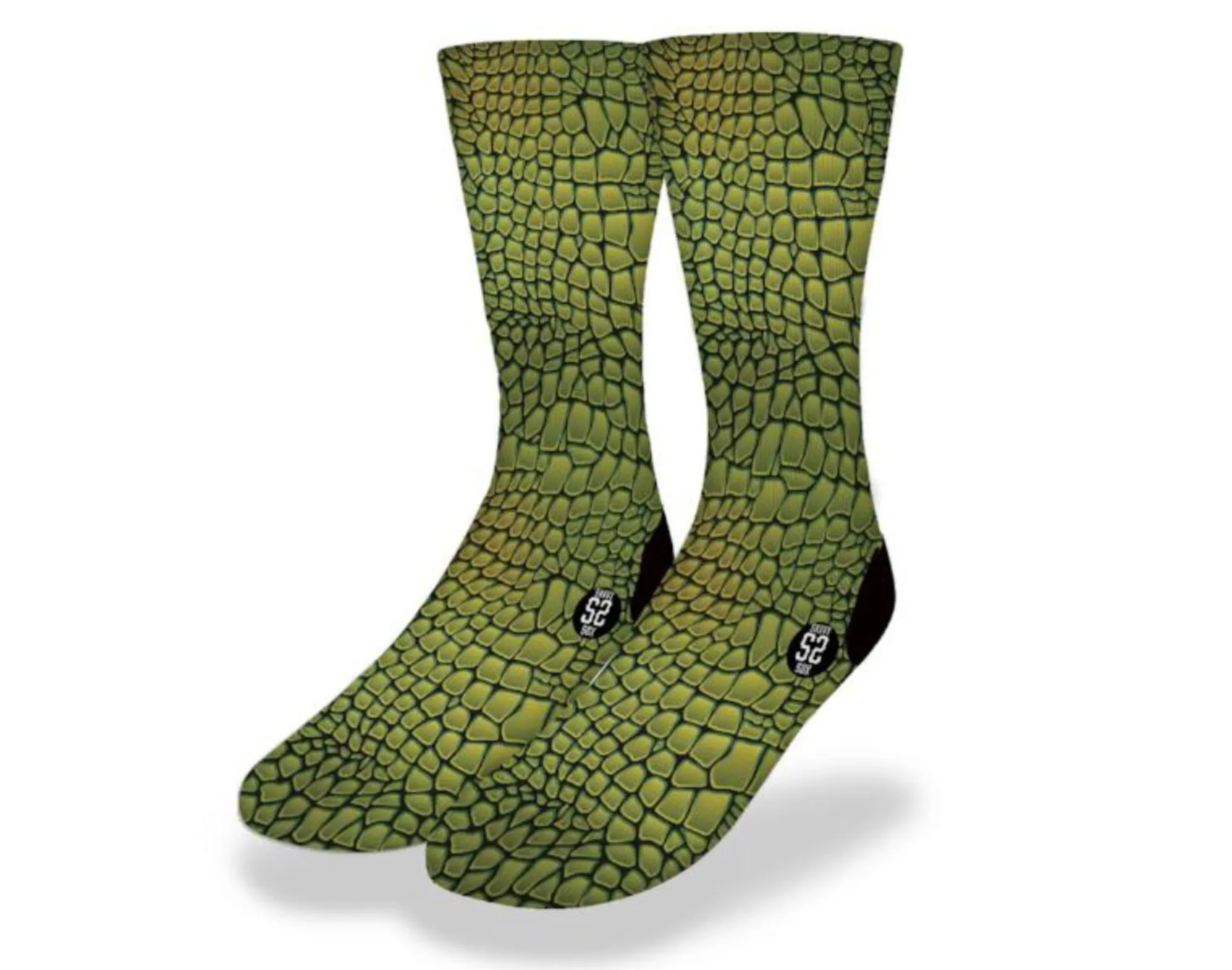 CROCODILE SKIN Fun Animal Print Socks
