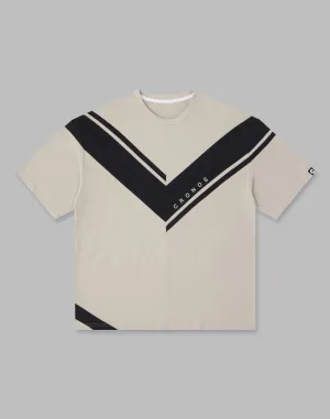 CRONOS V-SHAPED OVERSIZE T-SHIRTS【GUREJU】