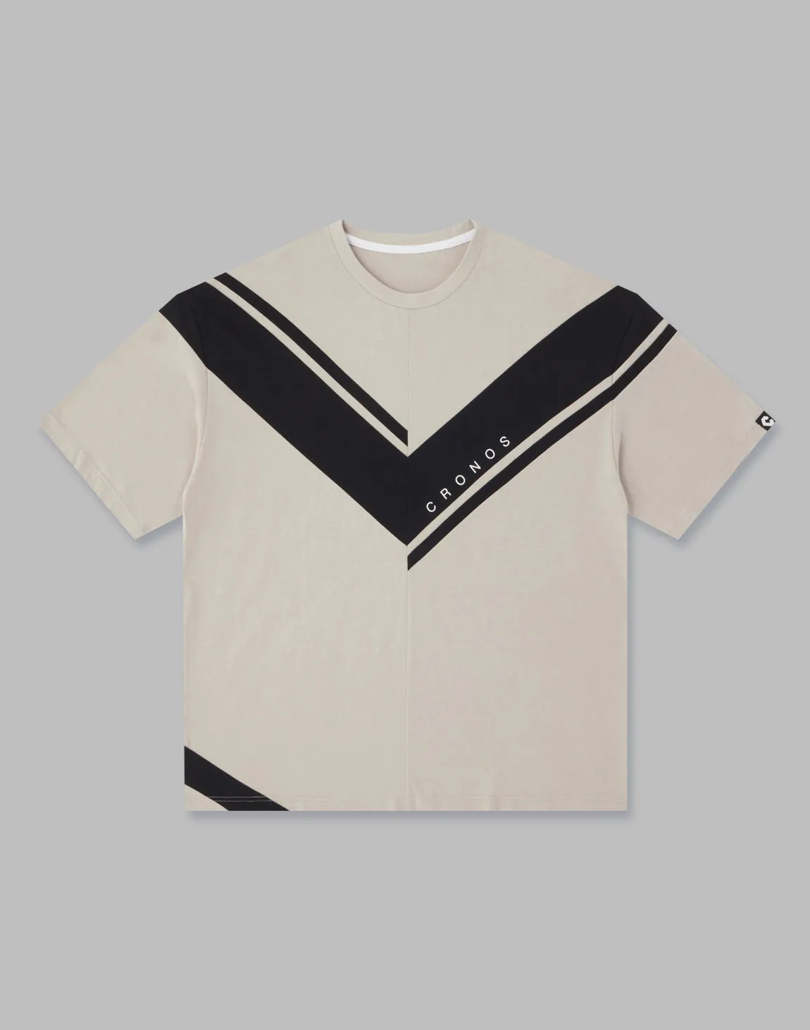 CRONOS V-SHAPED OVERSIZE T-SHIRTS【GUREJU】