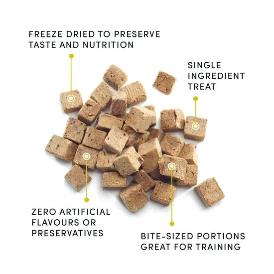 Crumps Mini Trainers Freeze Dried Beef Liver Dog Treats