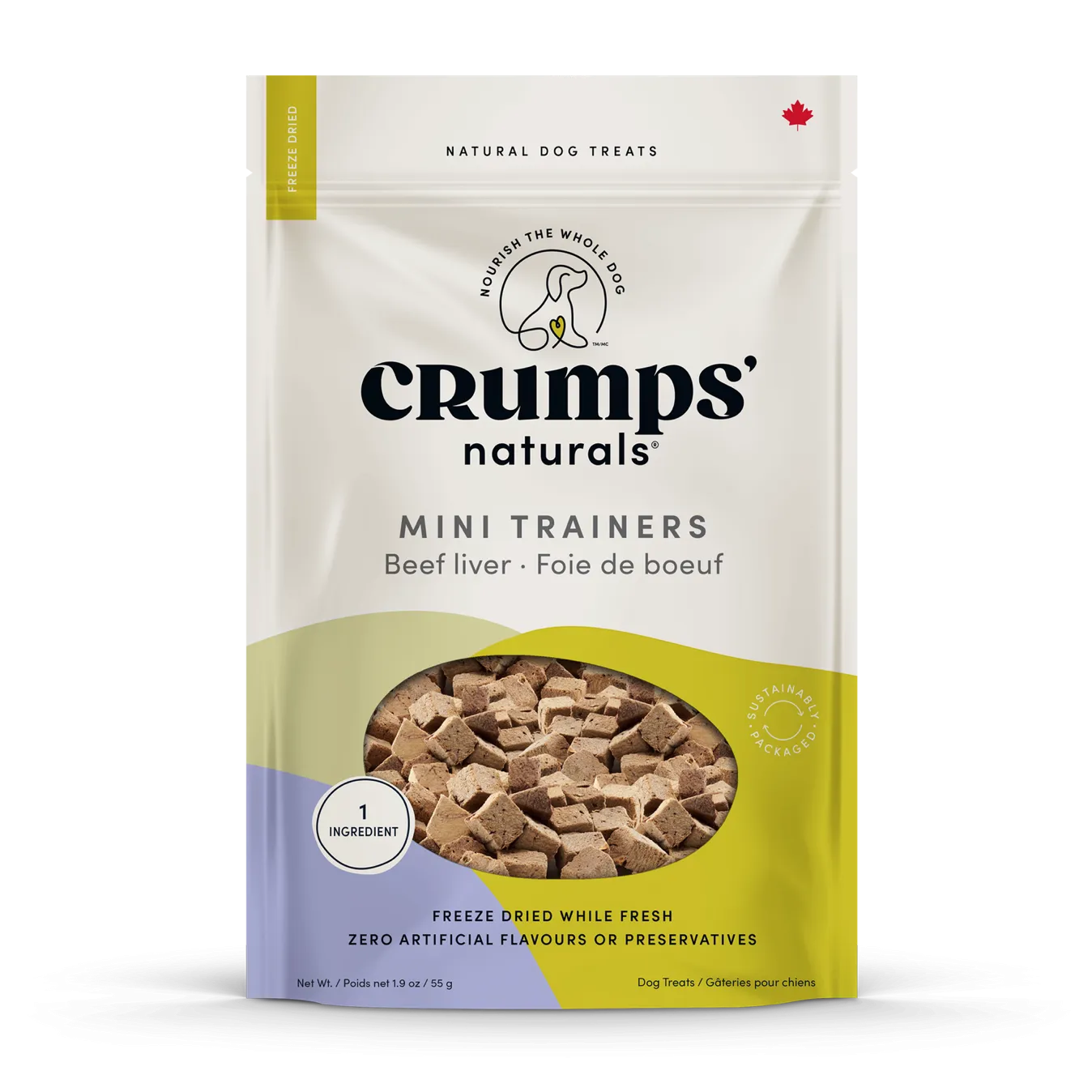 Crumps Mini Trainers Freeze Dried Beef Liver