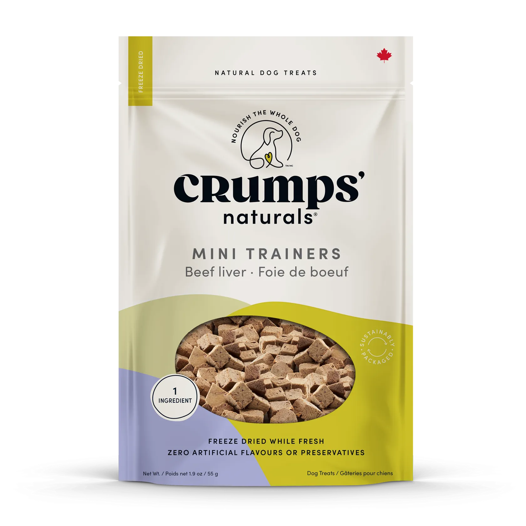 Crumps Mini Trainers Freeze Dried Beef Liver