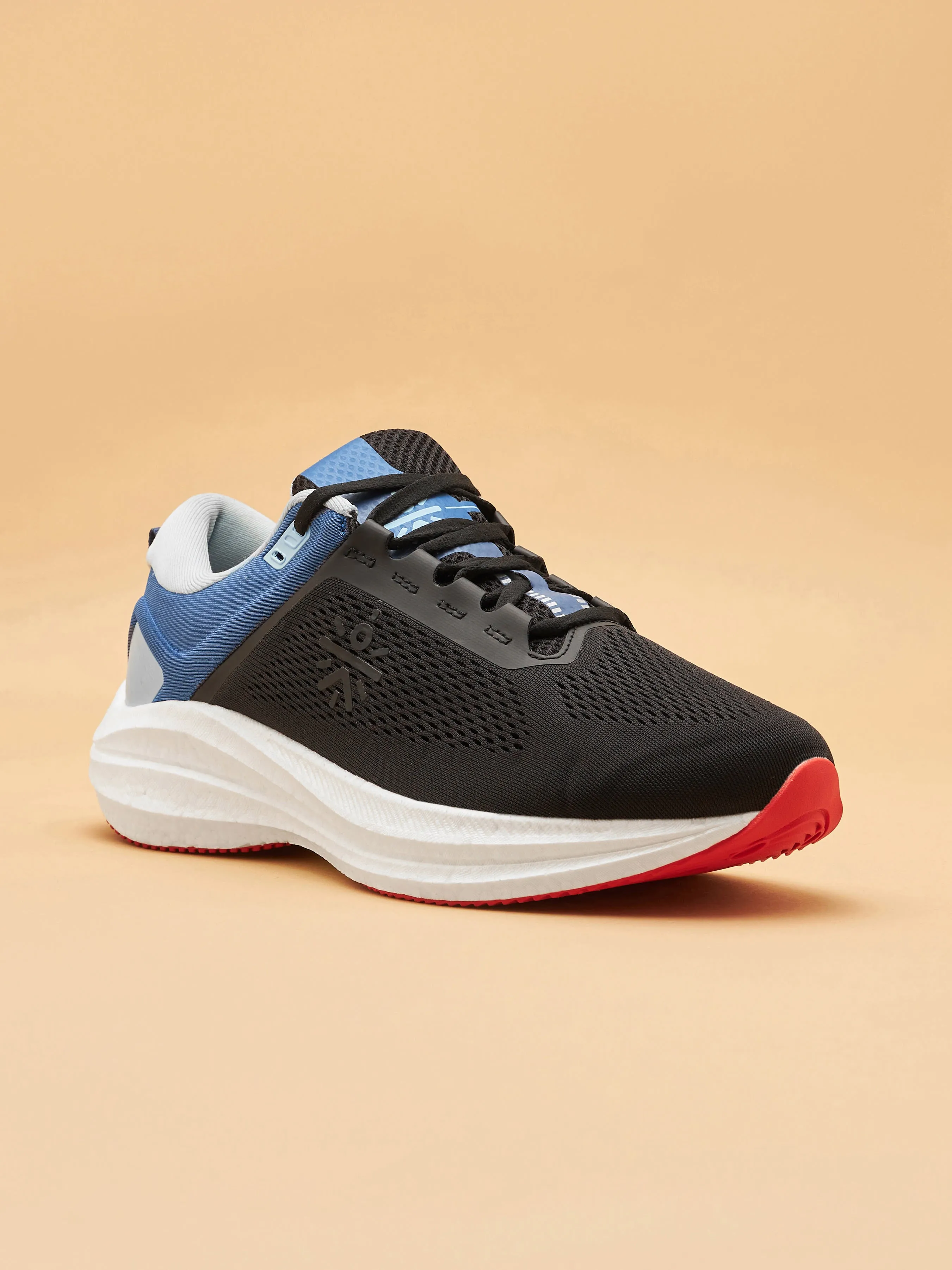 cult Versa Pulse Men Running Shoes - Black/Blue