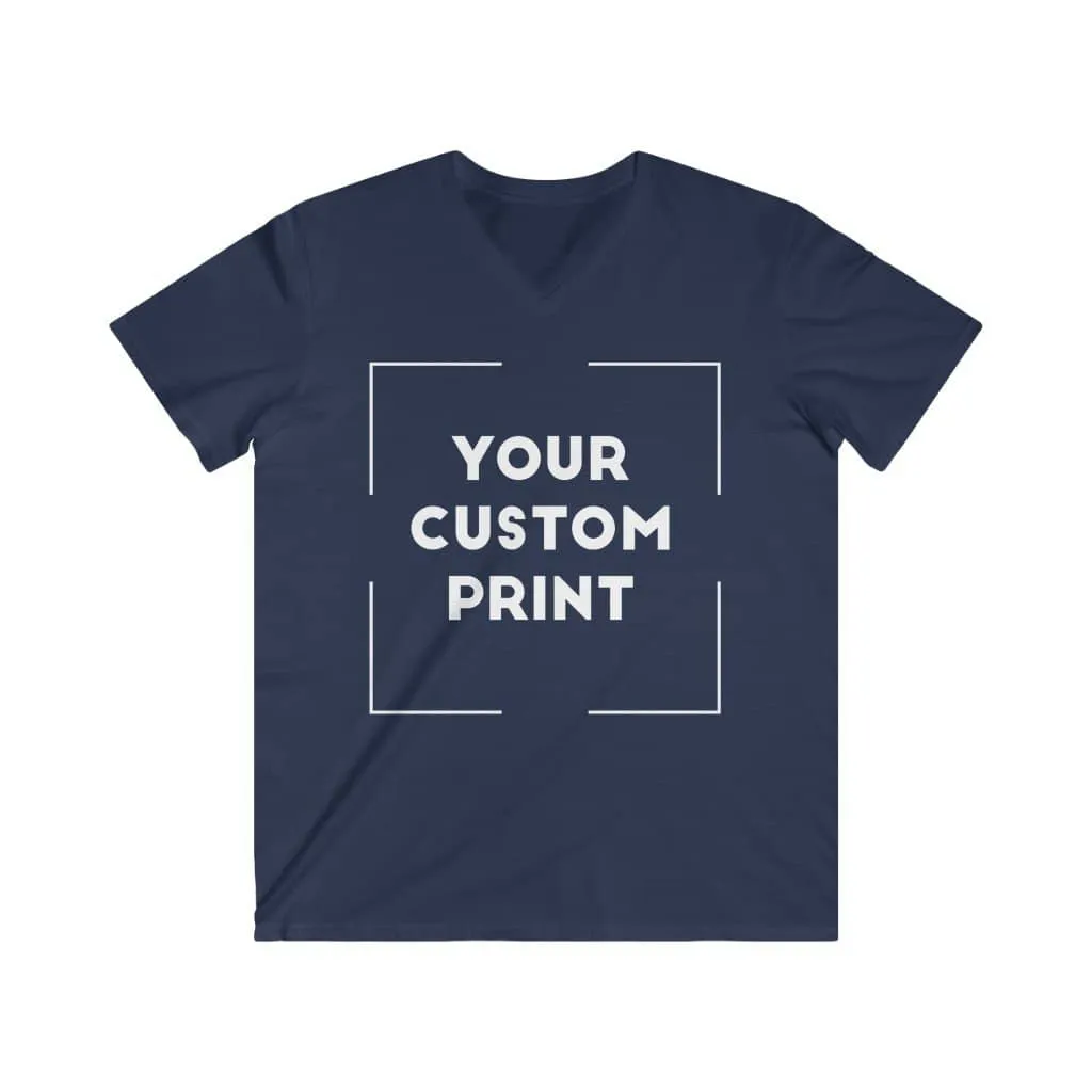 Custom Print for Unisex | V-Neck T-shirt