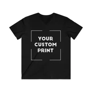 Custom Print for Unisex | V-Neck T-shirt