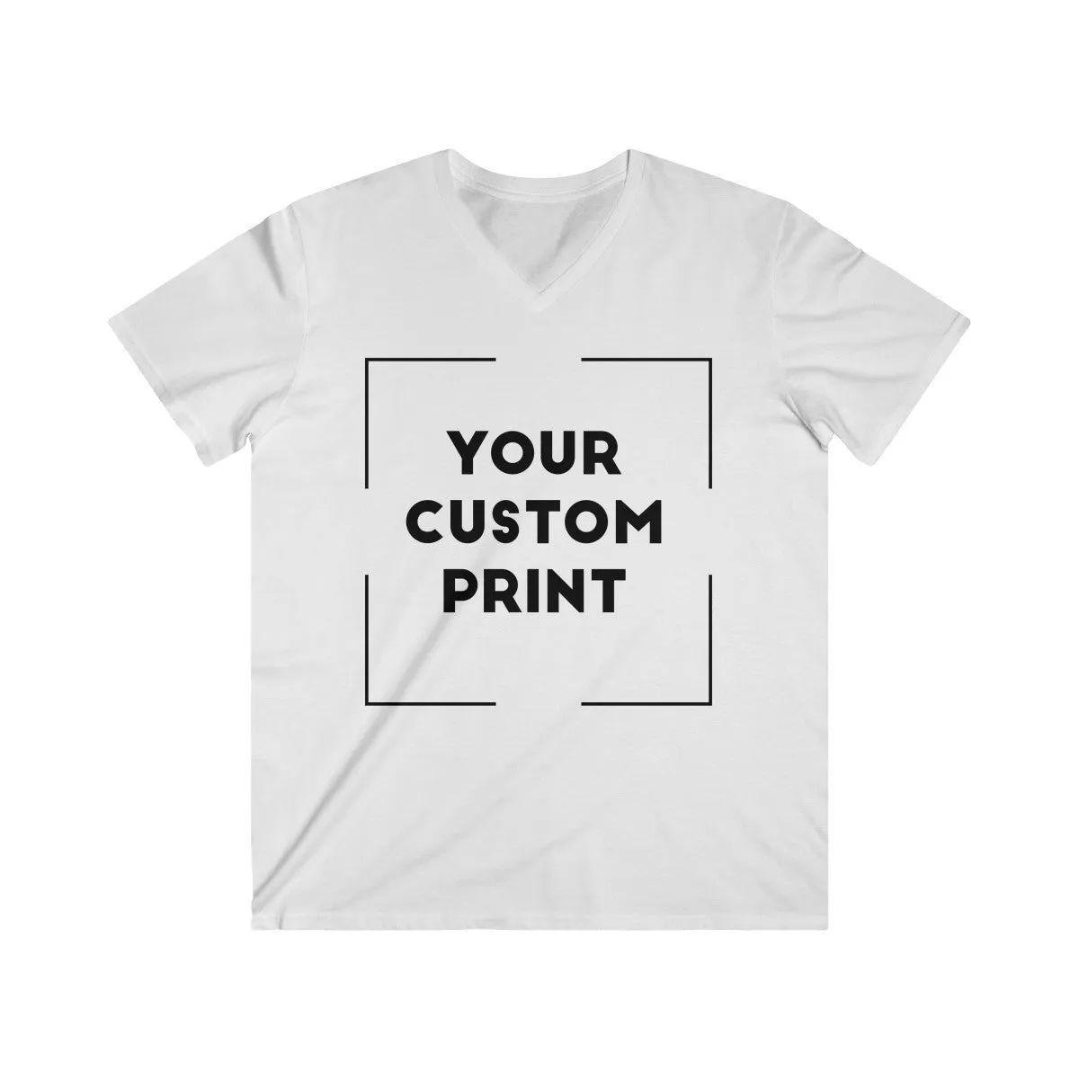 Custom Print for Unisex | V-Neck T-shirt