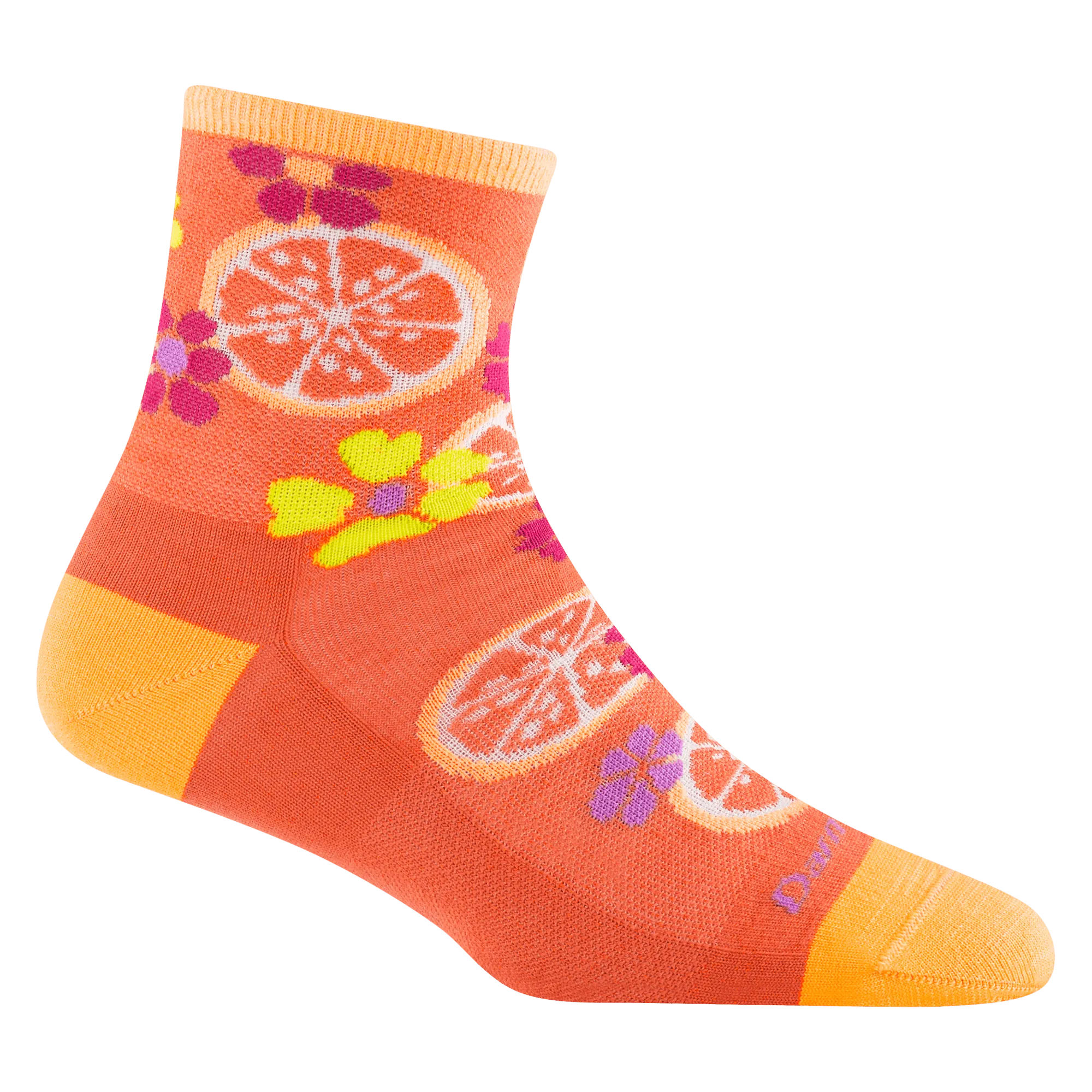 Darn Tough Womens Fruit Stand Shorty Lightweight Lifestyle Socks - Clearance