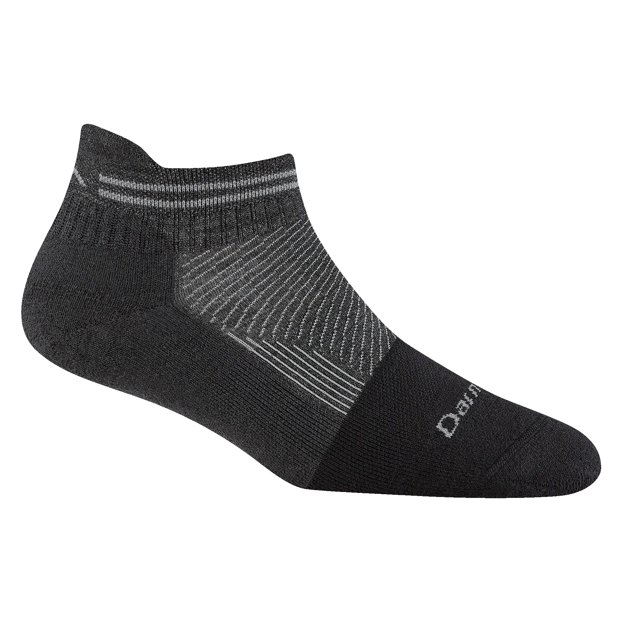 Darn Tough Womens Steely No Show Tab Lightweight Work Socks