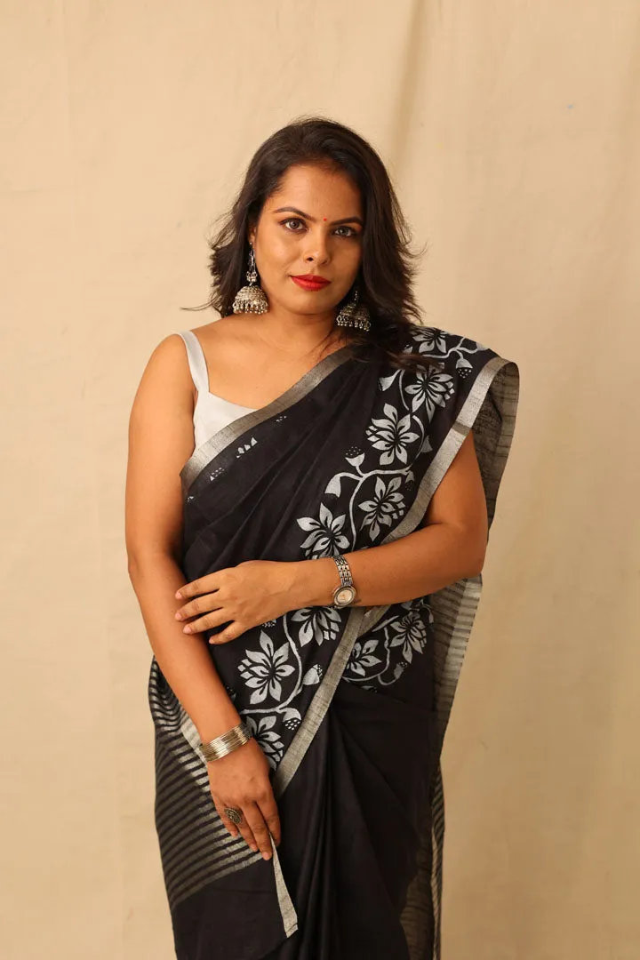 Dazzling Diva Silver Strappy Blouse