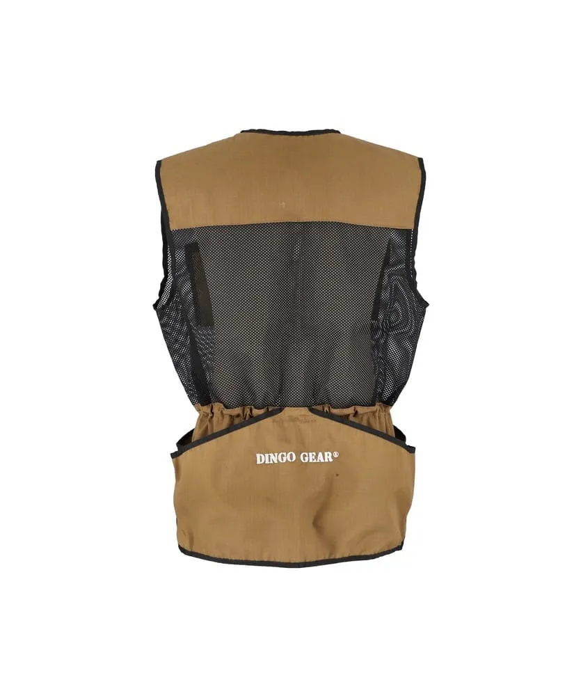 DINGO GEAR Mesh Training Vest PRO, Coyote Brown