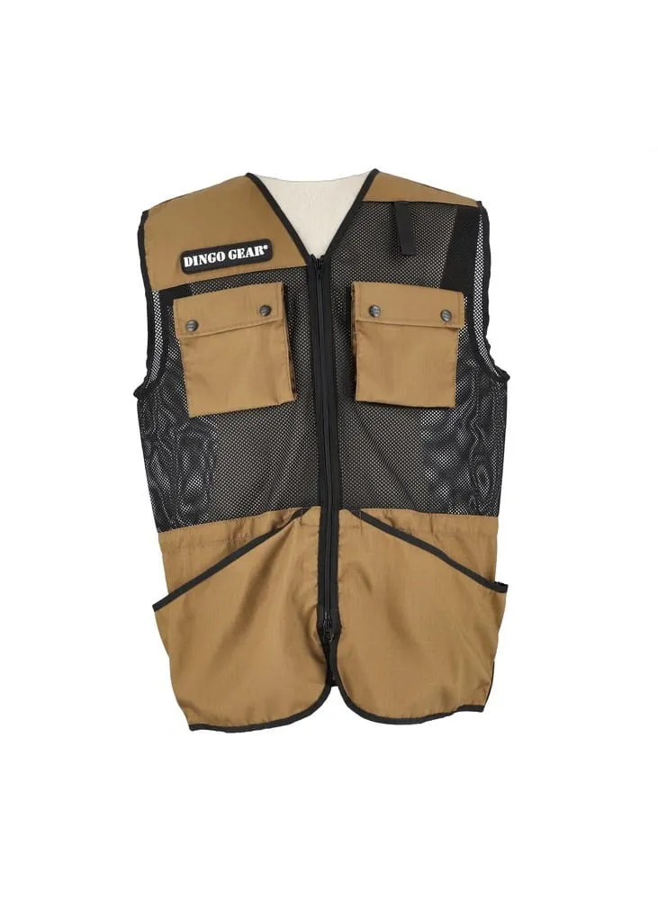 DINGO GEAR Mesh Training Vest PRO, Coyote Brown