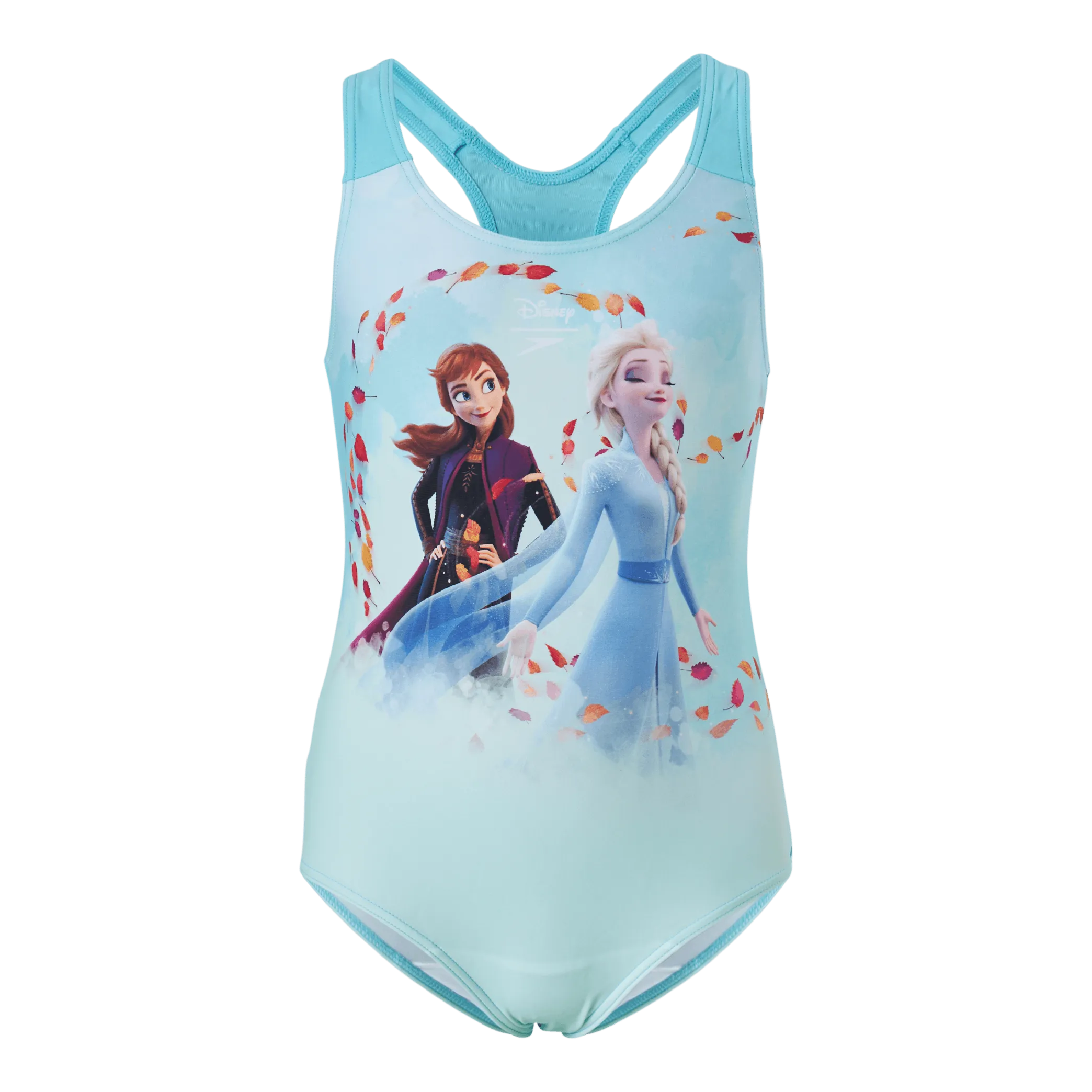Disney Frozen 2 Digital Placement Swimsuit Blue