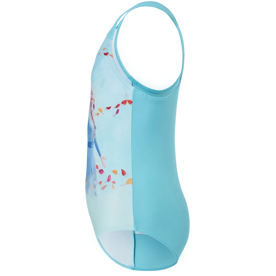 Disney Frozen 2 Digital Placement Swimsuit Blue