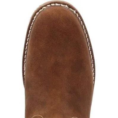 Durango Men's Maverick Wxp 11" Soft Toe Western Wedge Work Boot- Tan- DDB0450
