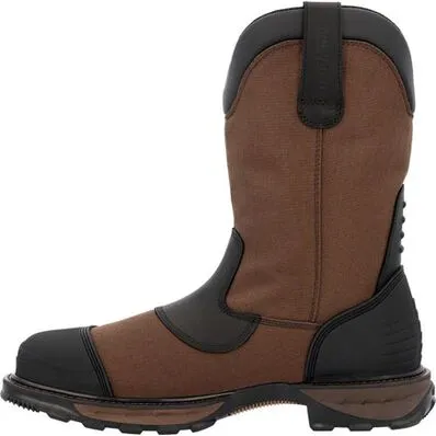 Durango Men's Maverick Xp 11" Comp Toe Waterproof Work Boot- Brown- DDB0480