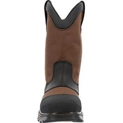 Durango Men's Maverick Xp 11" Comp Toe Waterproof Work Boot- Brown- DDB0480