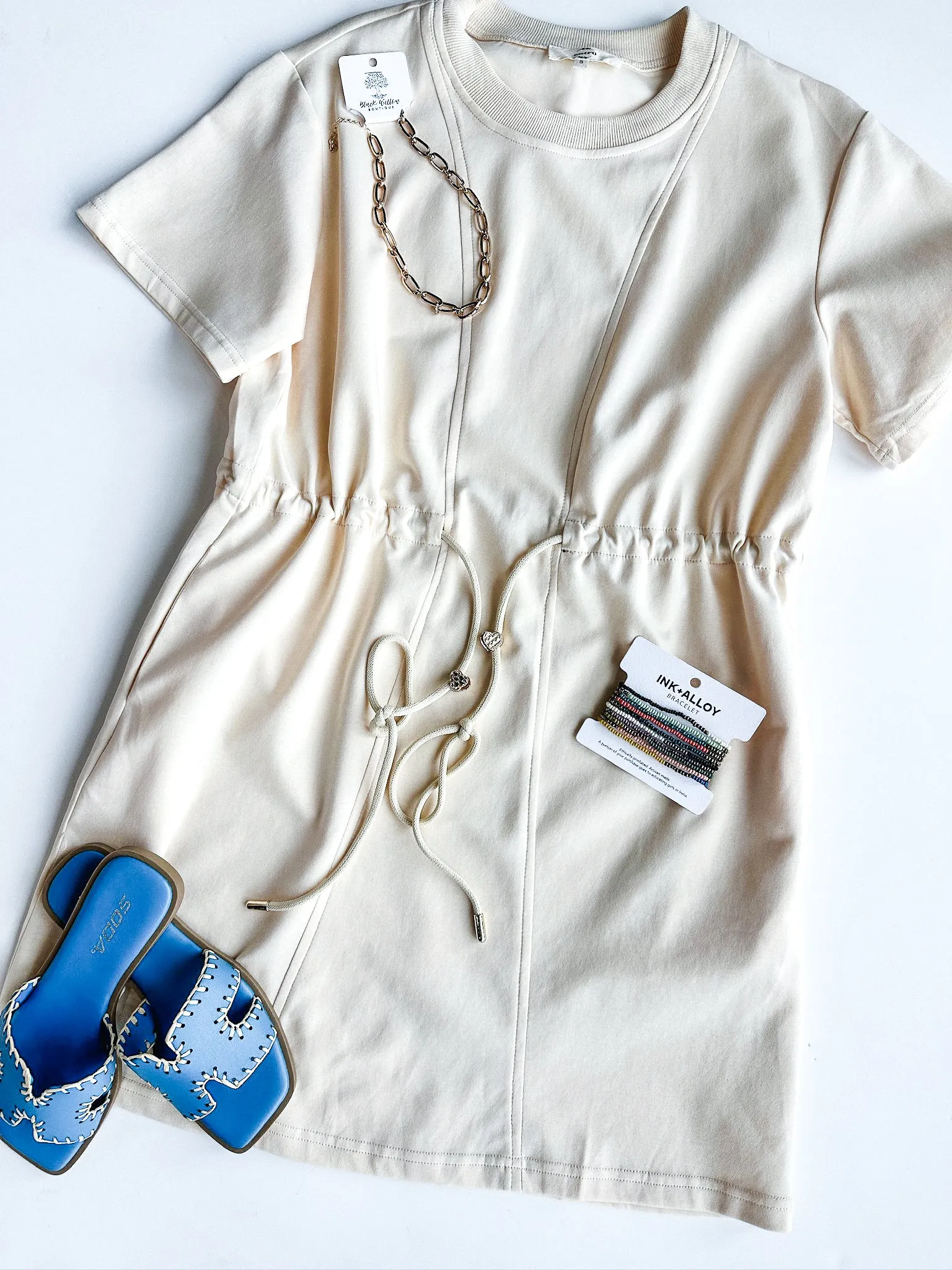 Easy Style Tie Waist Dress