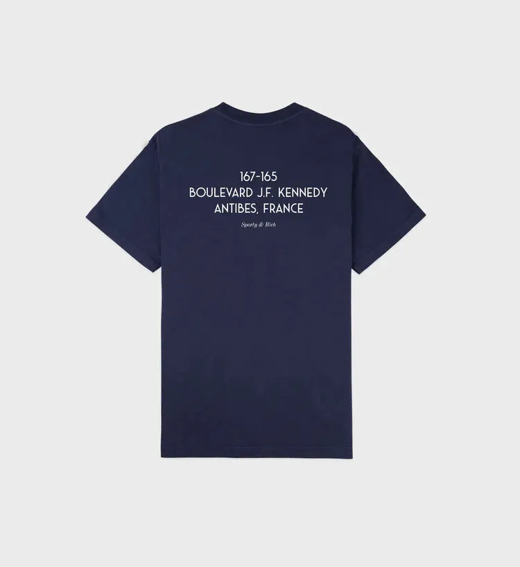 Eden Crest Kennedy T-Shirt - Navy