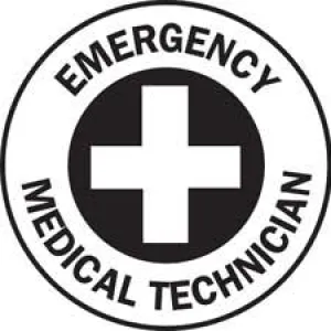EMERGENCY MEDICAL TECHNICIAN Hard Hat Labels