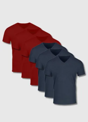 Essential Wardrobe V-Neck 6-Pack