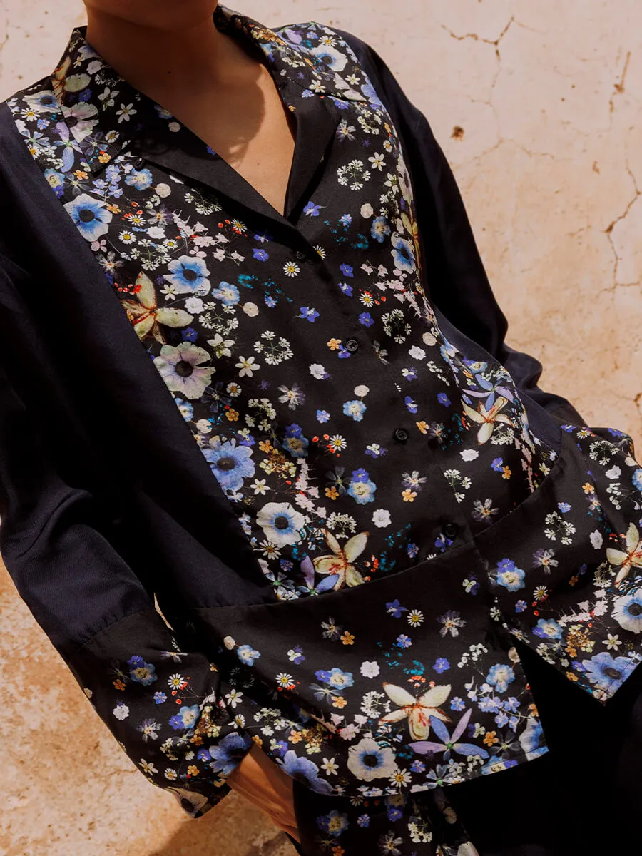 Faiza Silk Top