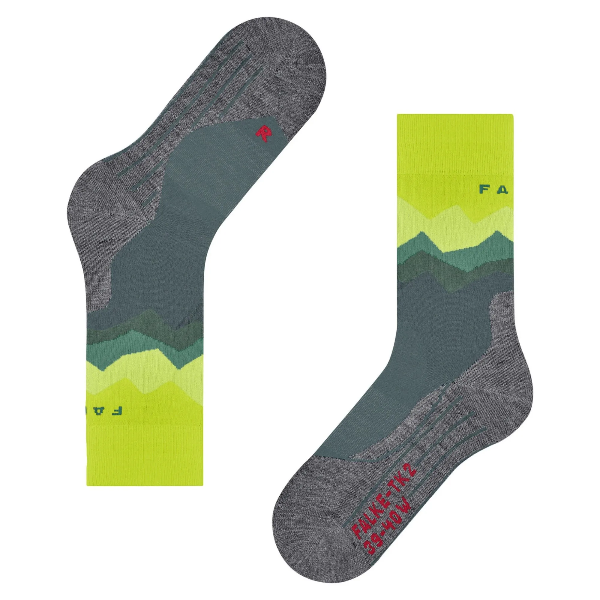 FALKE Mens TK2 Explore Trekking Crew Socks