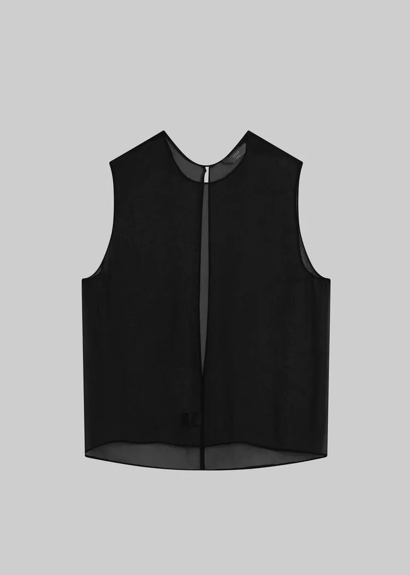 Farah Sleeveless Crew (Black)